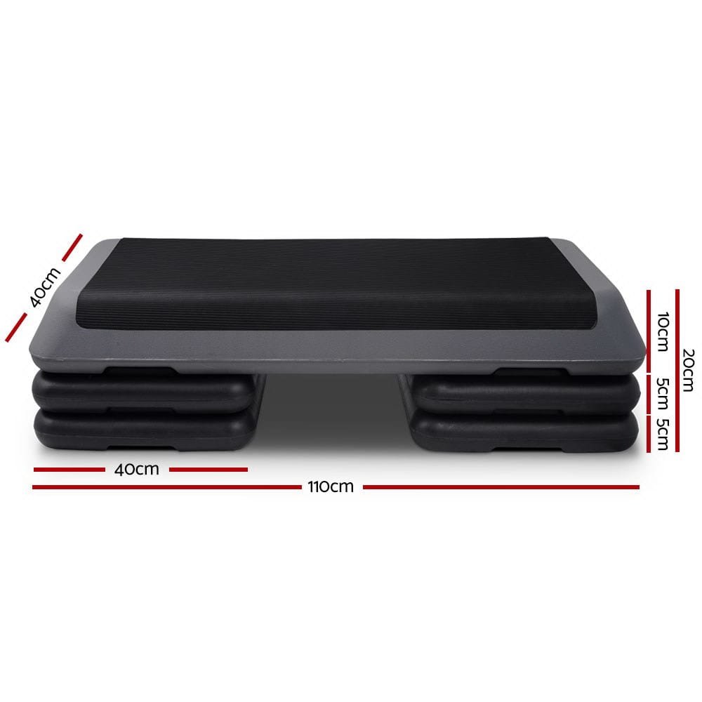 Everfit 3 Level Aerobic Step Exercise Stepper 110cm Gym Home Fitness - Image 2