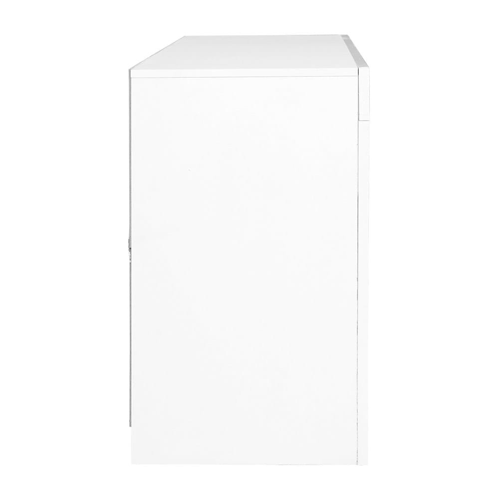 Artiss Entertainment Unit TV Cabinet LED 160cm White Anna - Image 4