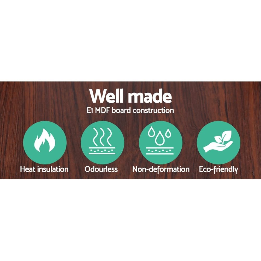 Artiss Floor Lamp 3 Tier Shelf Storage LED Light Stand Home Room Vintage White - Image 4