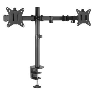 Artiss Monitor Arm Mount Dual 32 Black"