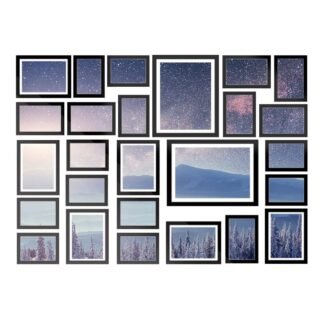 Artiss Photo Frames Art Holder 26PCS 8x10 5x7" 4x6" 3.5x5" Black"