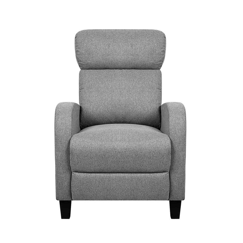 Artiss Fabric Reclining Armchair - Grey - Image 4