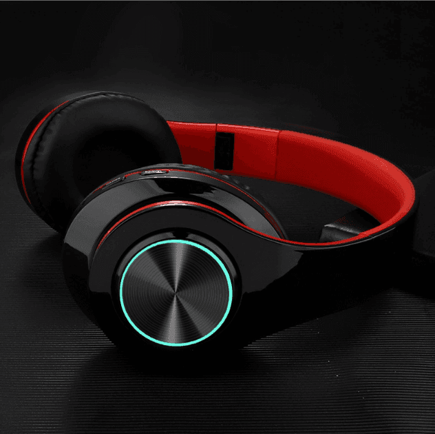 Bluetooth 5.0 Wireless Earphones Foldable Headset Stereo Headphones (Black) - Image 5