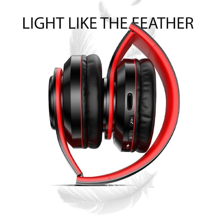 Bluetooth 5.0 Wireless Earphones Foldable Headset Stereo Headphones (Black) - Image 7