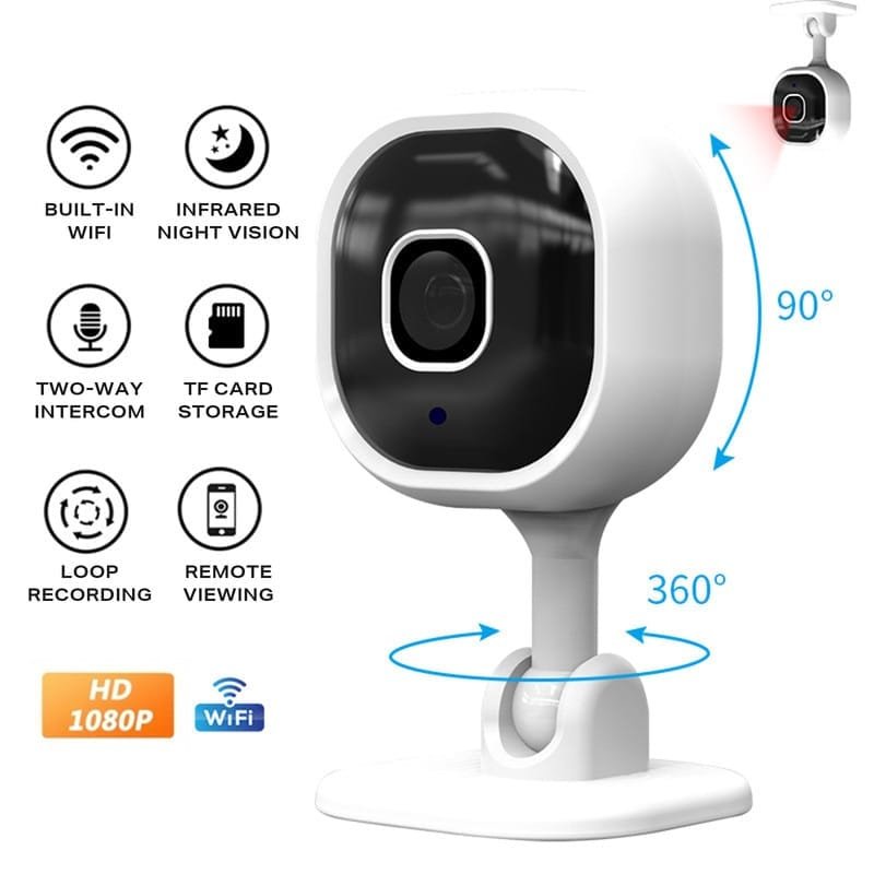 1080P HD WIFI Security Smart IP Camera Wireless Home CCTV System Indoor Monitor - Image 3
