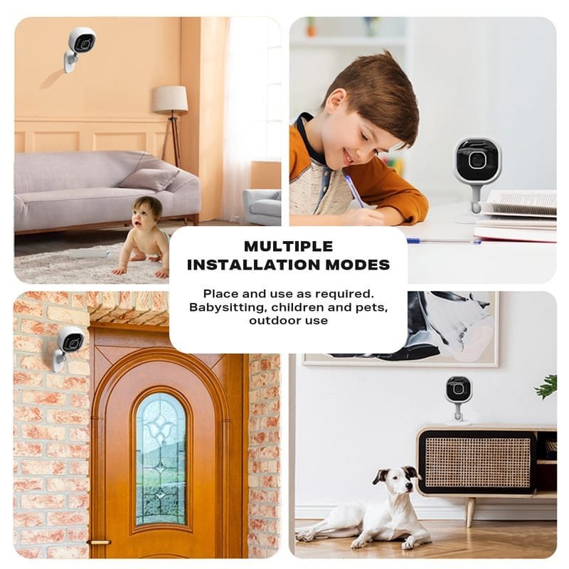 1080P HD WIFI Security Smart IP Camera Wireless Home CCTV System Indoor Monitor - Image 5